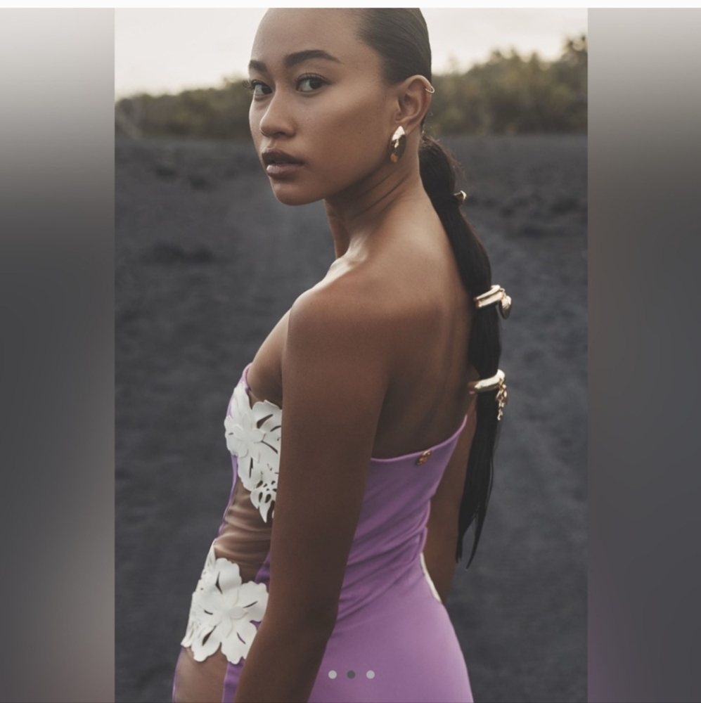 SOLD FIRM Bahia Maria x Anthropologie Maui Strapless Dress - Picture 8 of 17